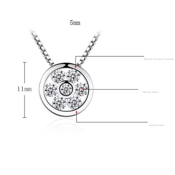 1 left! Host Pick! 925 Sterling Silver Necklace - Picture 4 of 6